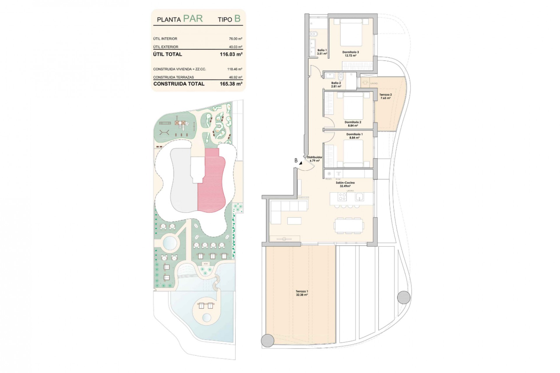 A Vendre - Appartment -
Calpe - Playa arenal-bol