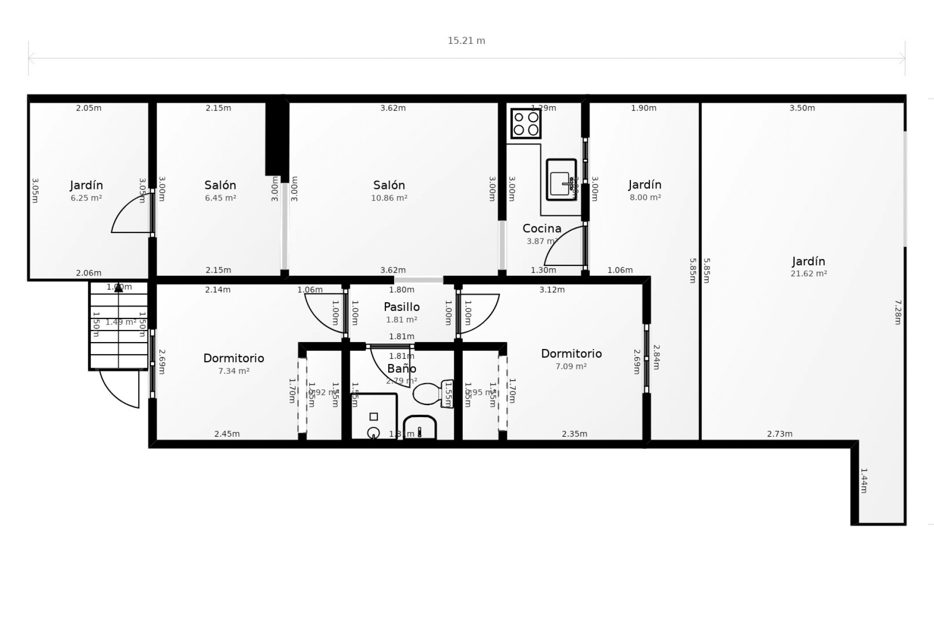 A Vendre - Bungalow -
Moraira - Moraira Park