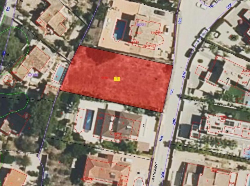 A Vendre - Terrain -
Calpe - Enchinent