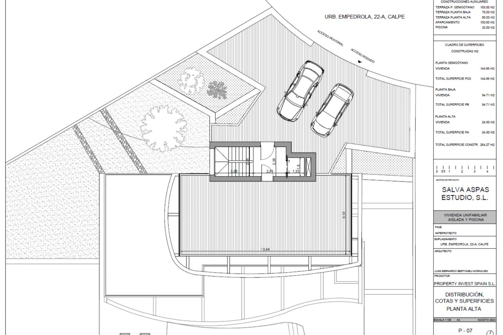 A Vendre - Villa -
Calpe - Empedrola