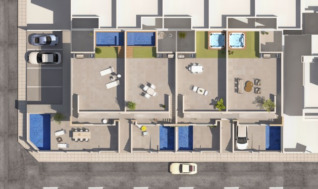 Bungalow - nieuwbouw - San Pedro del Pinatar - San Pedro del Pinatar