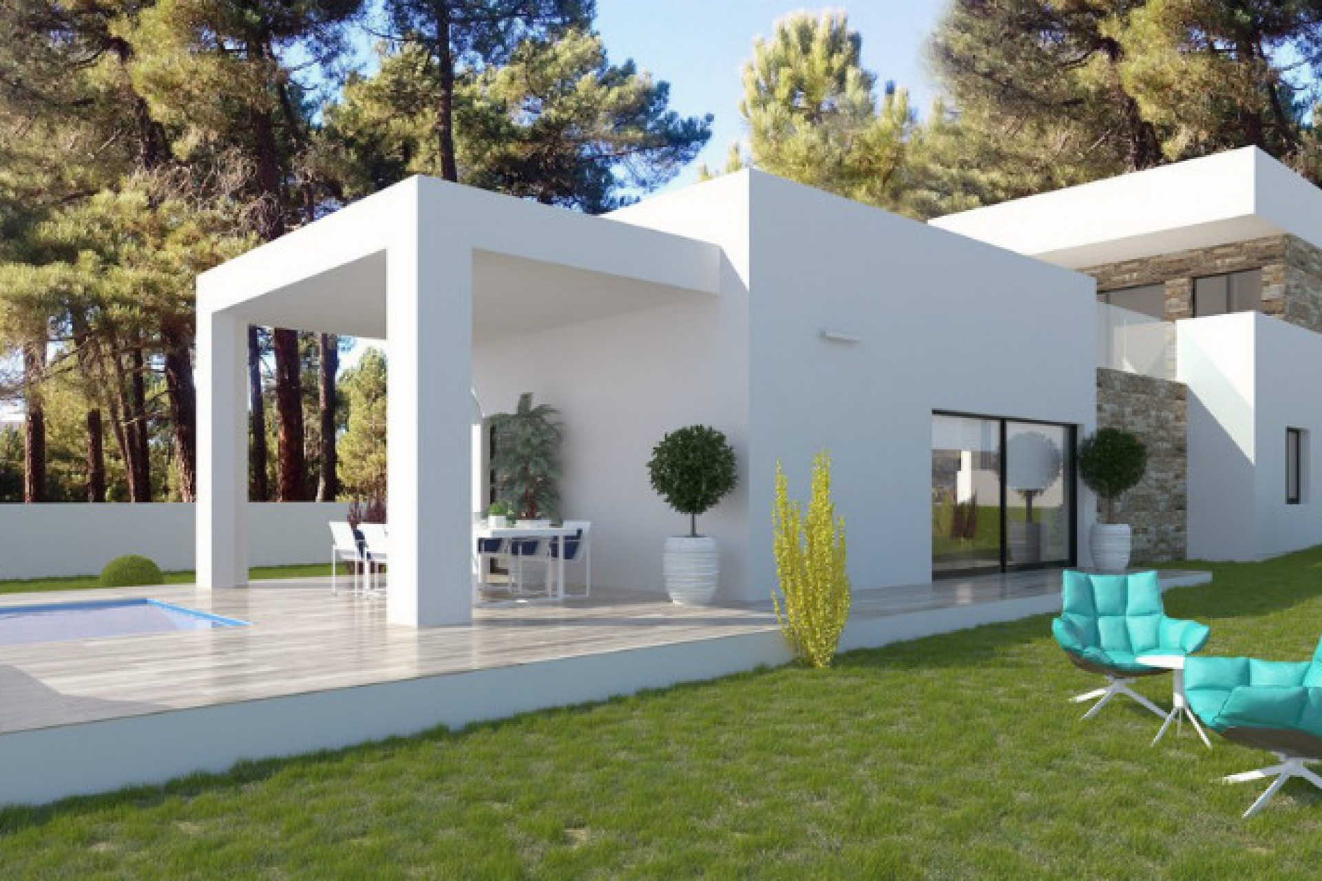 Modern villas for sale in Benissa