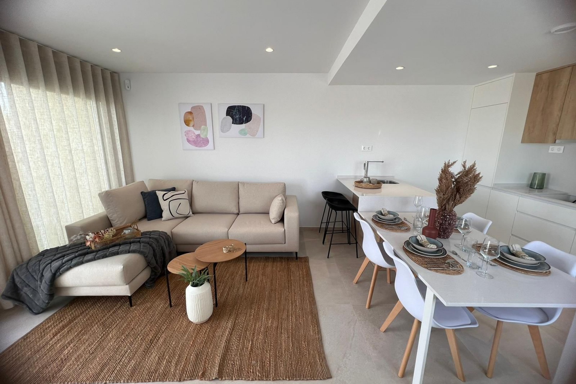 Neubau - Doppelhaushälfte Villa -
San Javier