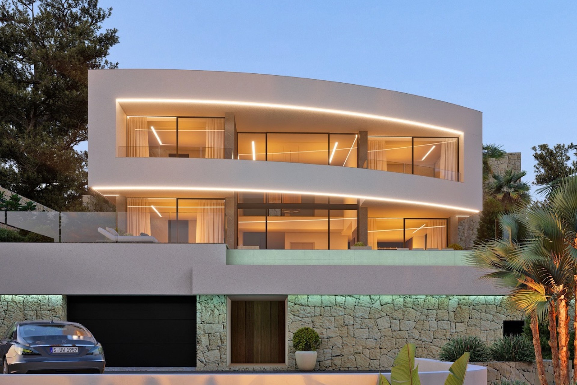 Neubau - Villa -
Calpe - Empedrola