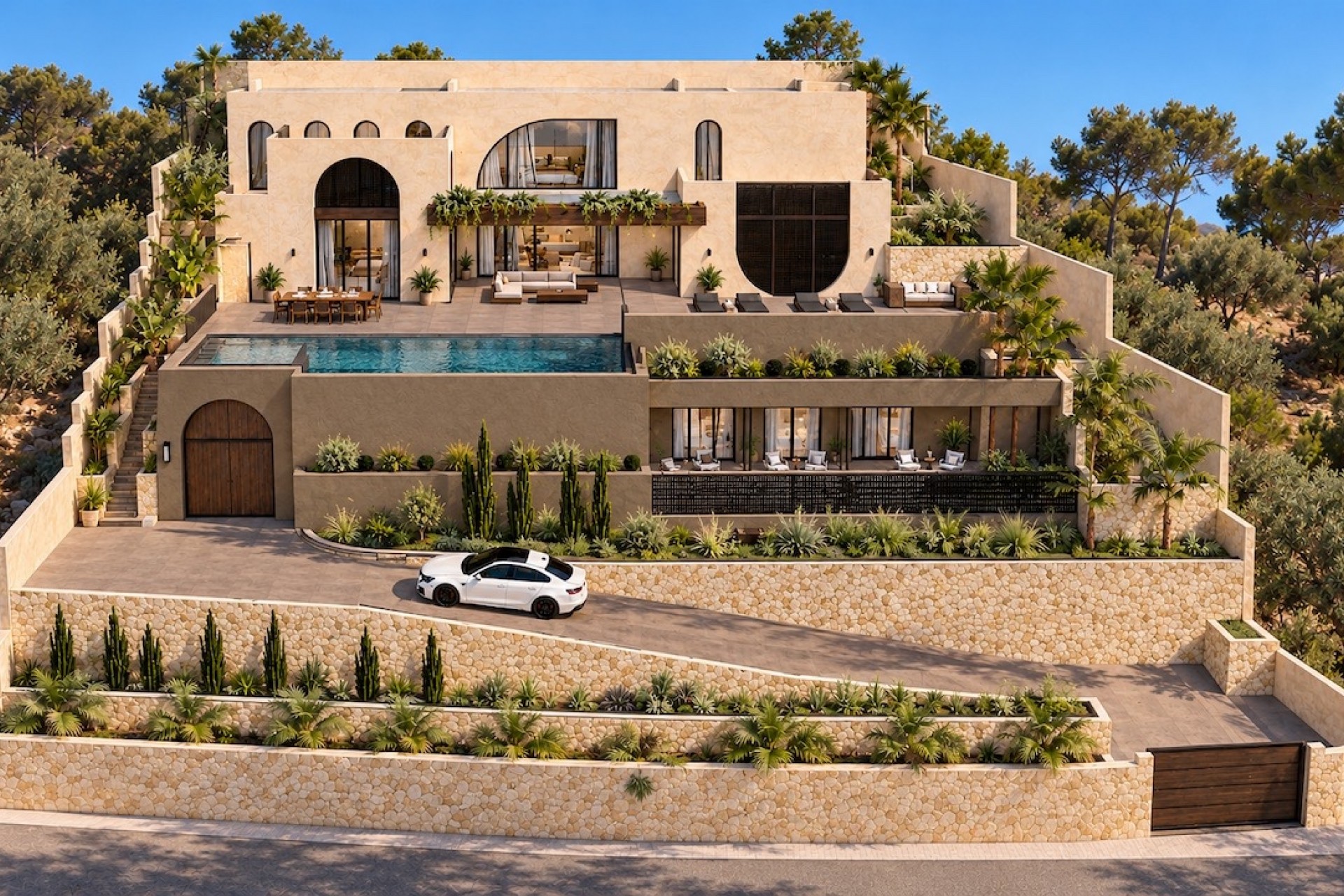 Neubau - Villa -
Moraira - Benimeit