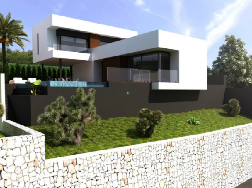 Neubau-Villa zum Verkauf in Calpe