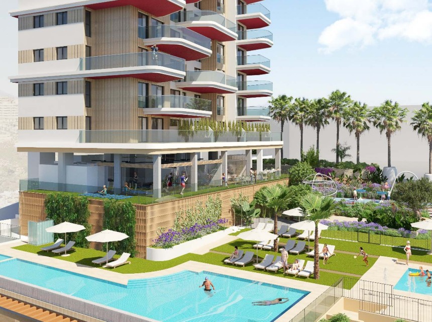 New build - Apartment -
Calpe