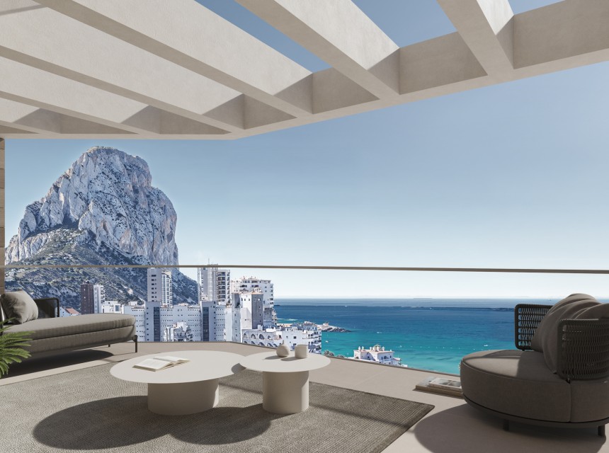 New build - Apartment -
Calpe