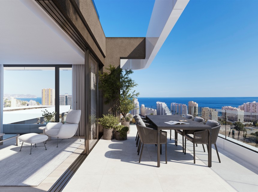 New build - Apartment -
Calpe