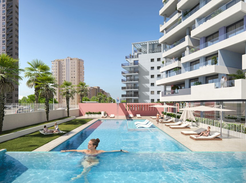 New build - Apartment -
Calpe
