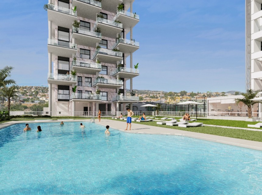 New build - Apartment -
Calpe