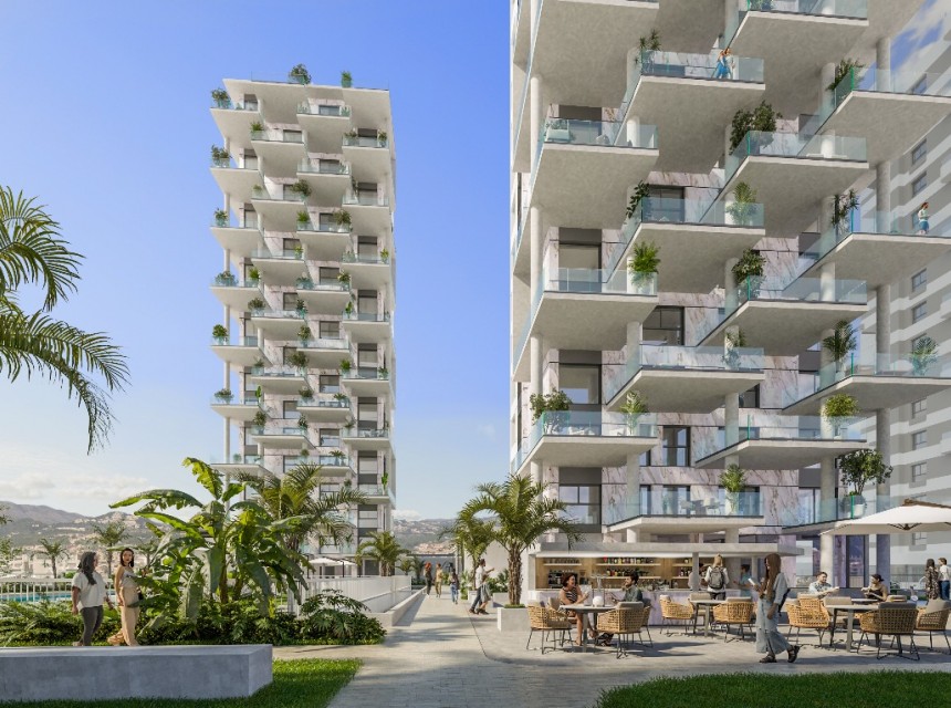 New build - Apartment -
Calpe