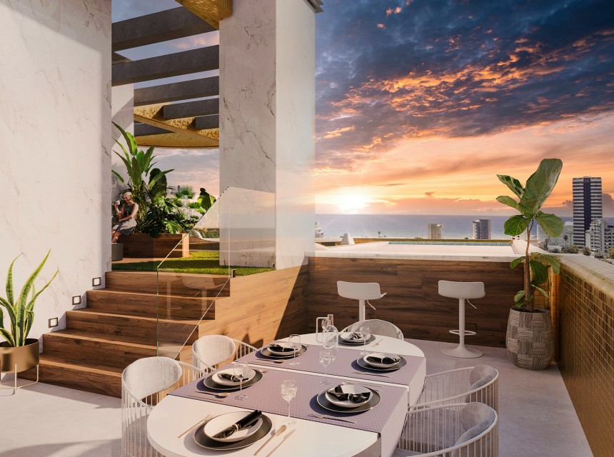 New build - Apartment -
Calpe