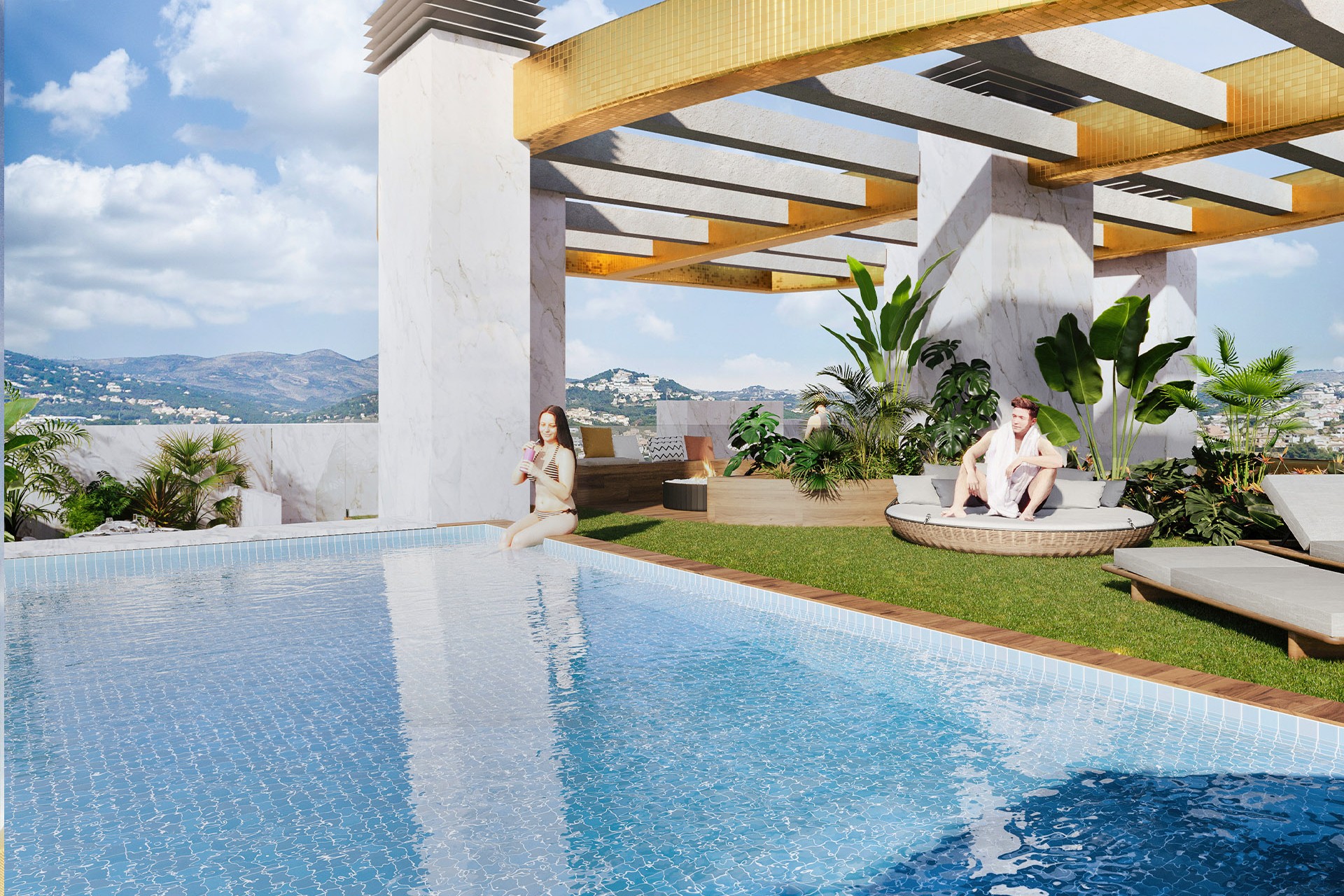 New build - Apartment -
Calpe