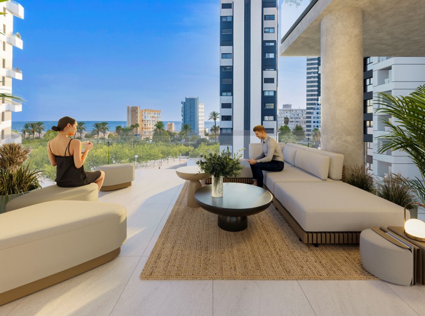 New build - Apartment -
Calpe