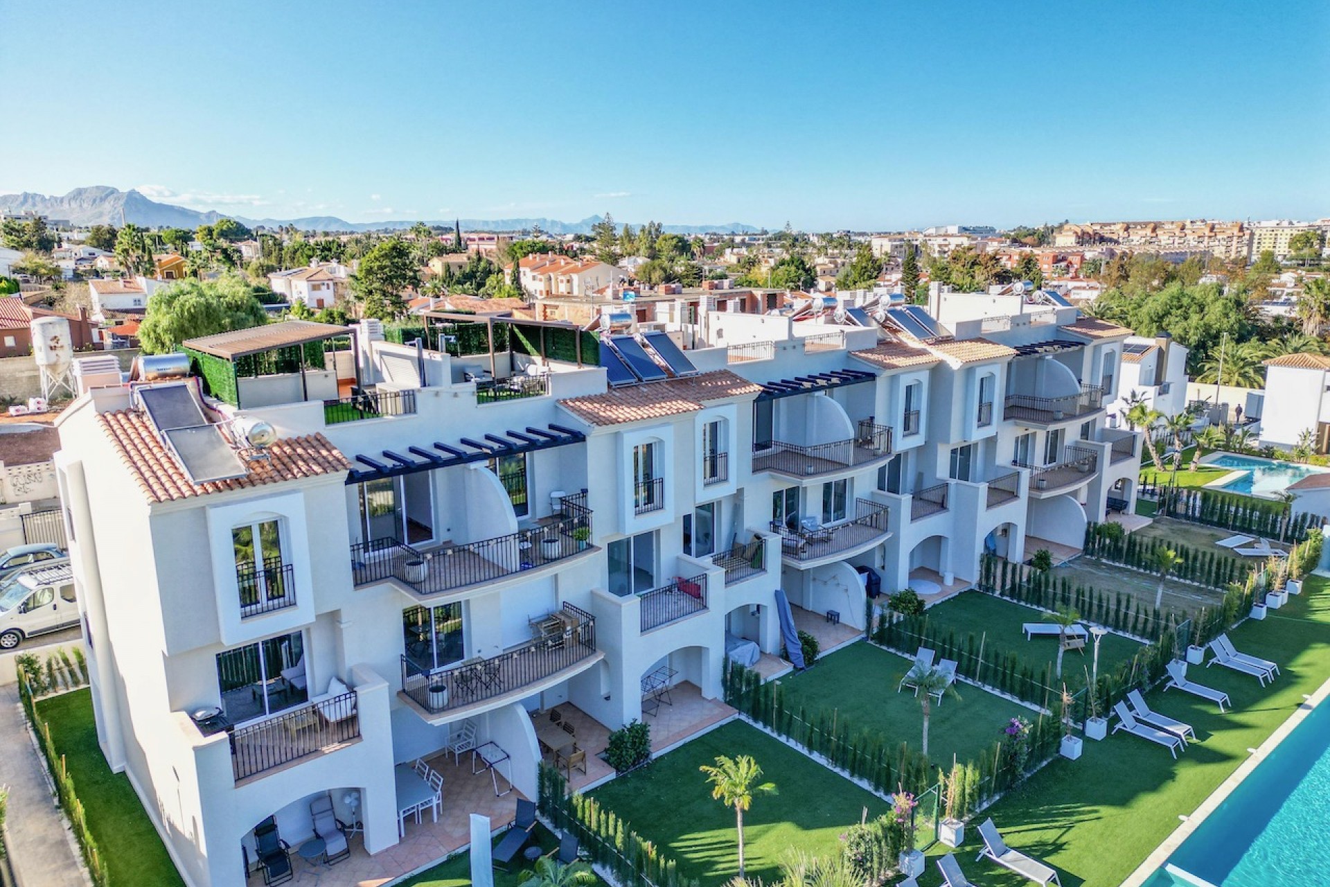 New build - Apartment -
Denia