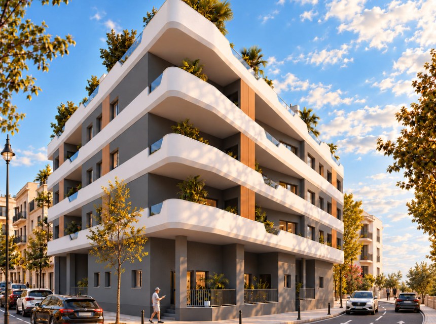 New build - Apartment -
Santa Pola