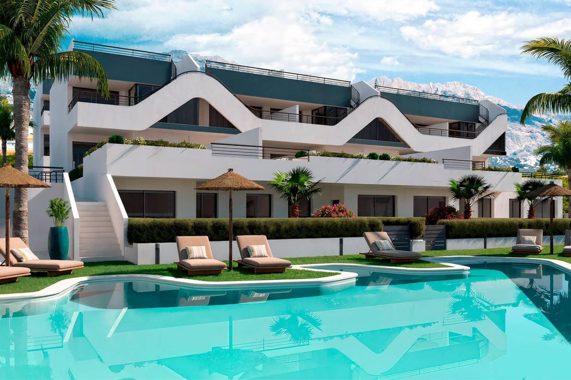 New build - Bungalow -
Alfaz del Pi