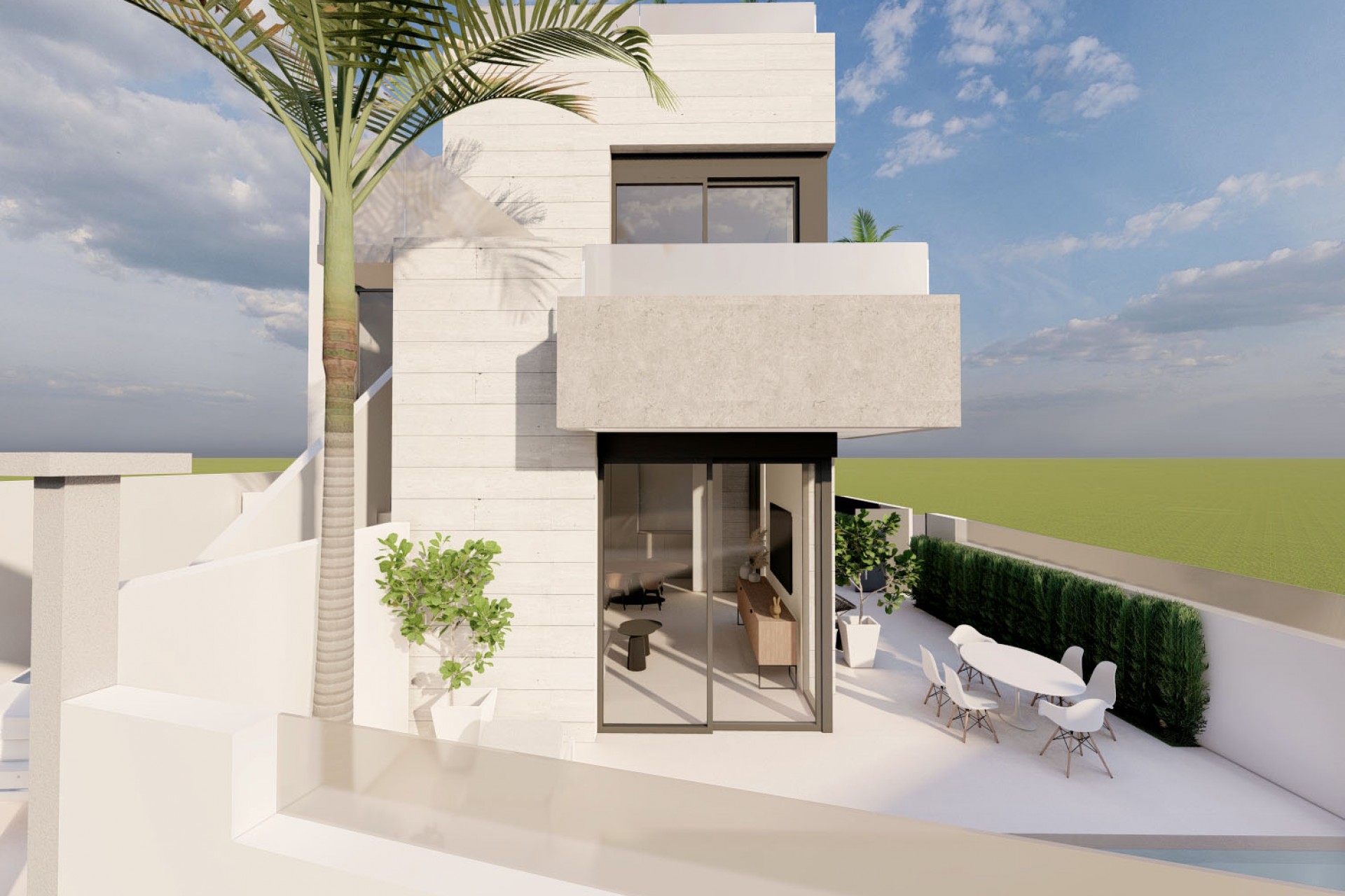 New build - Bungalow -
Pilar de la Horadada