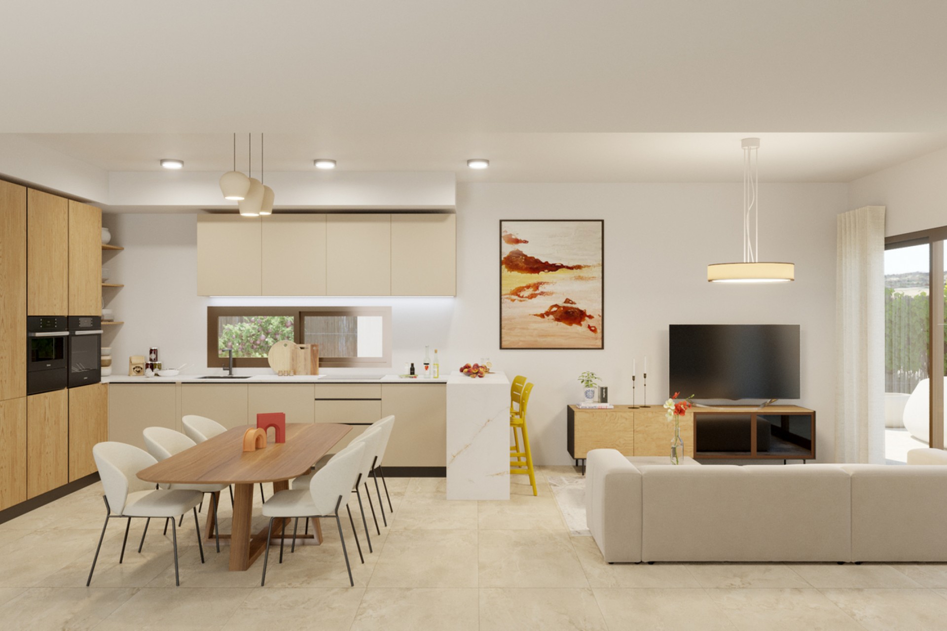 New build - detached -
Algorfa