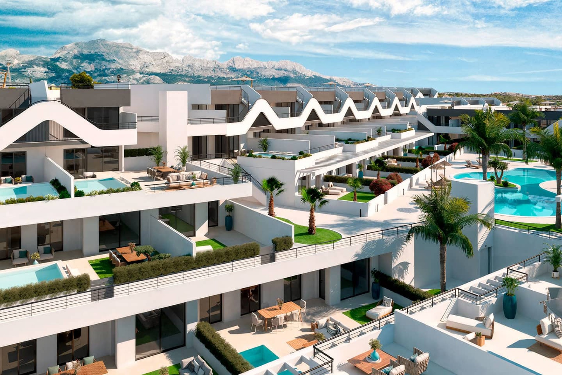 New build - low-bungalow -
Alfaz del Pi