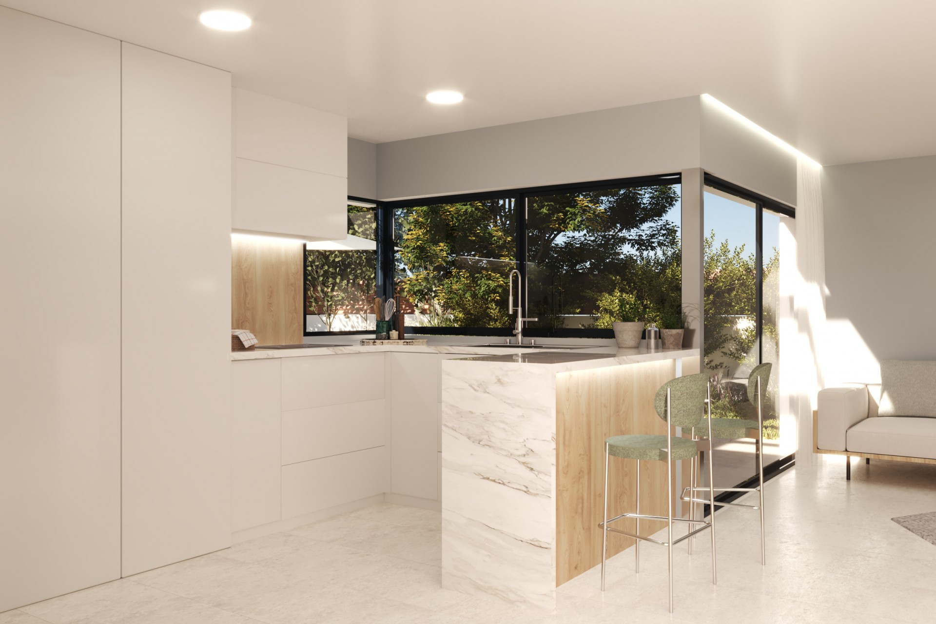 New build - Terraced house -
Alfaz del Pi