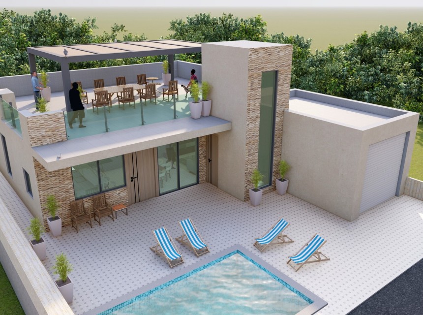 New build - Terraced house -
Fuente Alamo