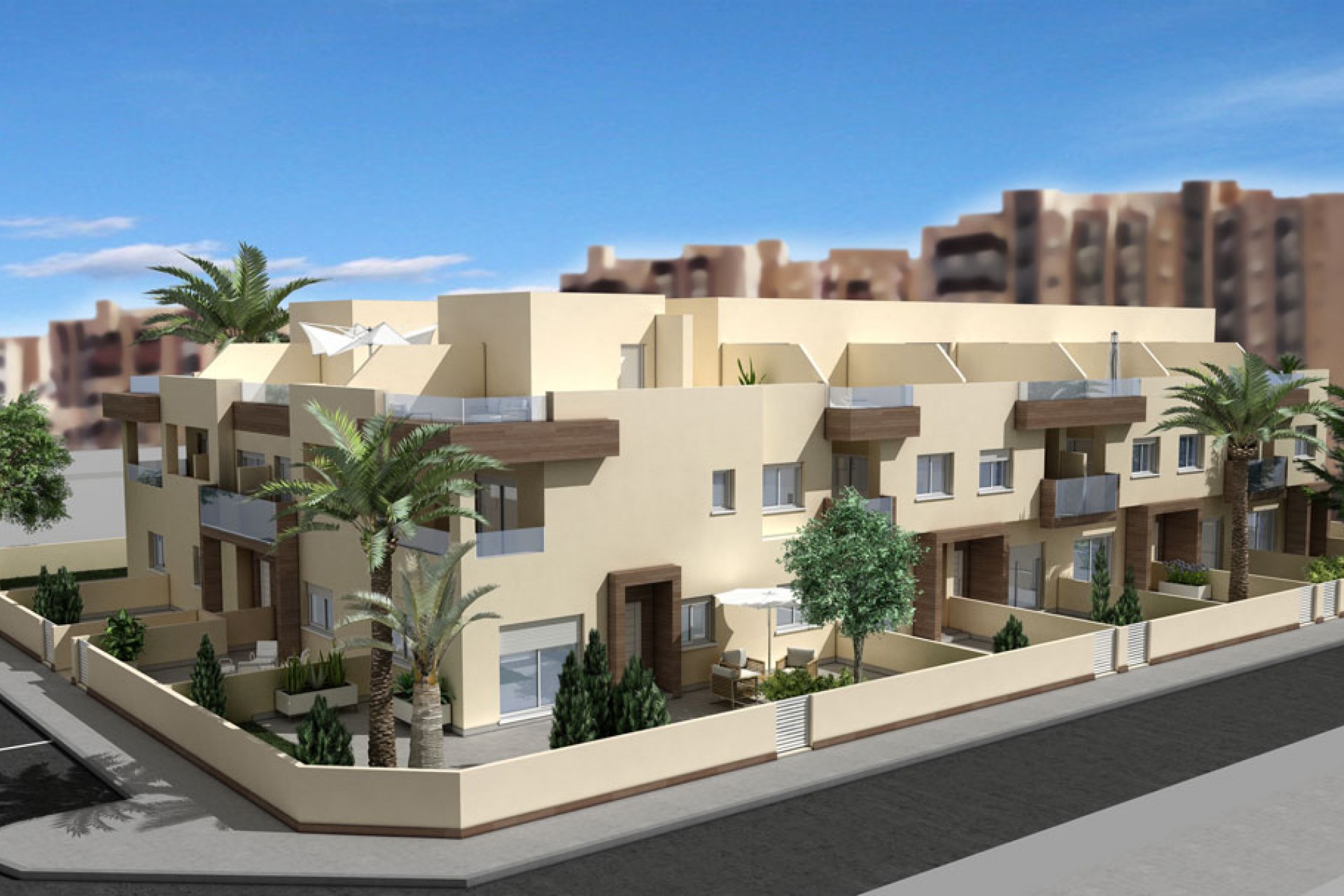 New build - Terraced house -
La Manga del Mar Menor