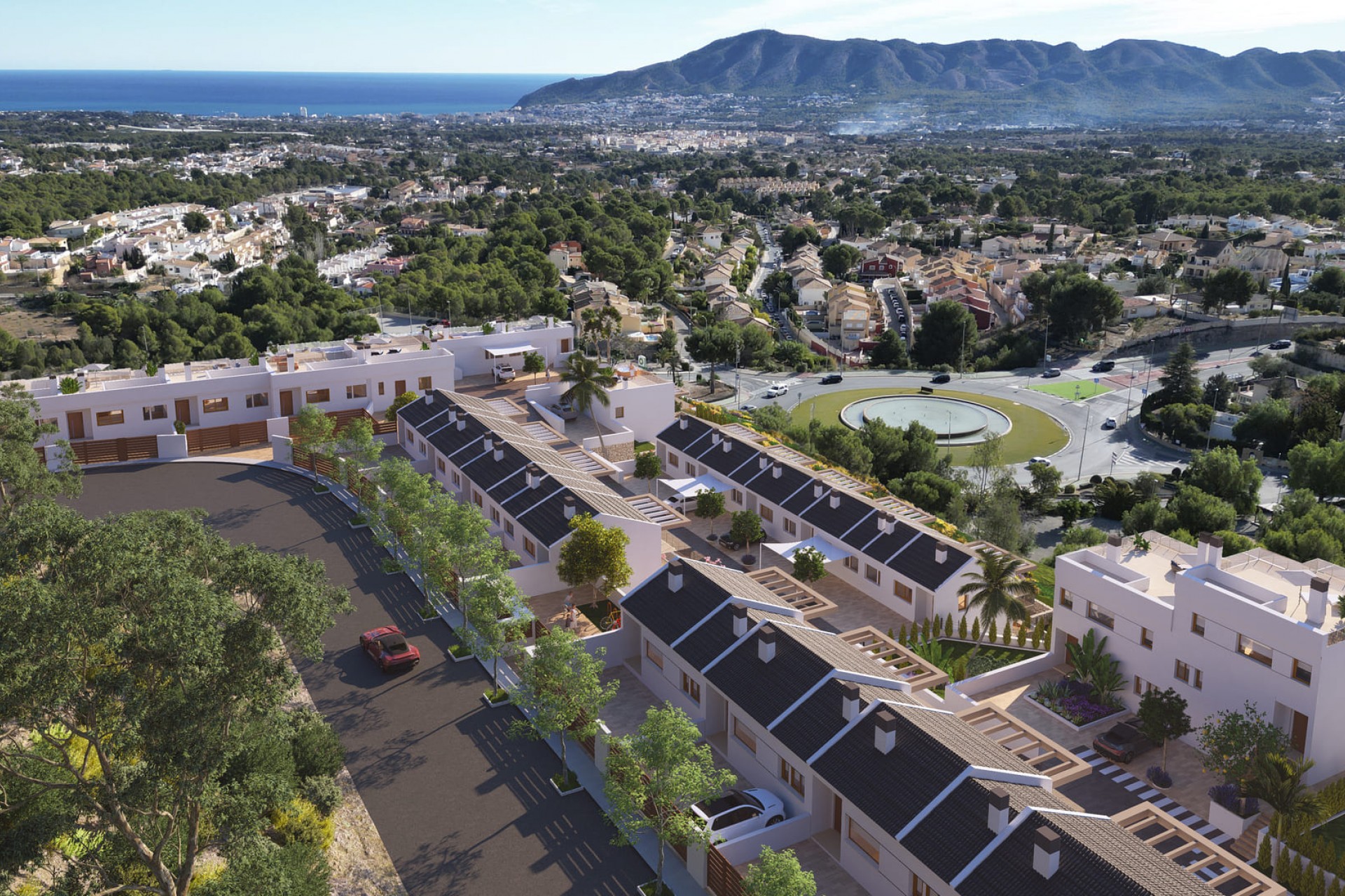 New build - Terraced house -
La Nucia