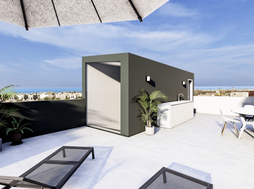 New build - Terraced house -
Pilar de la Horadada