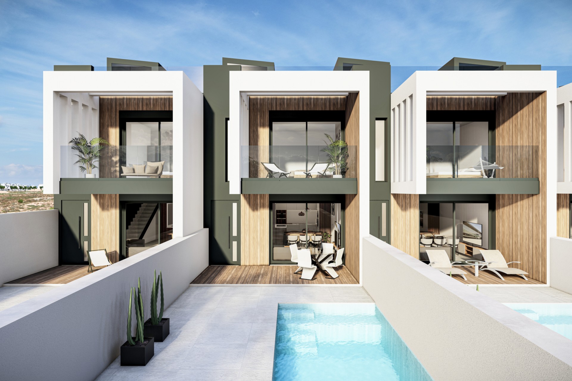 New build - Terraced house -
Pilar de la Horadada