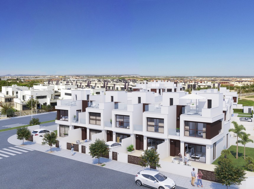 New build - Terraced house -
Pilar de la Horadada