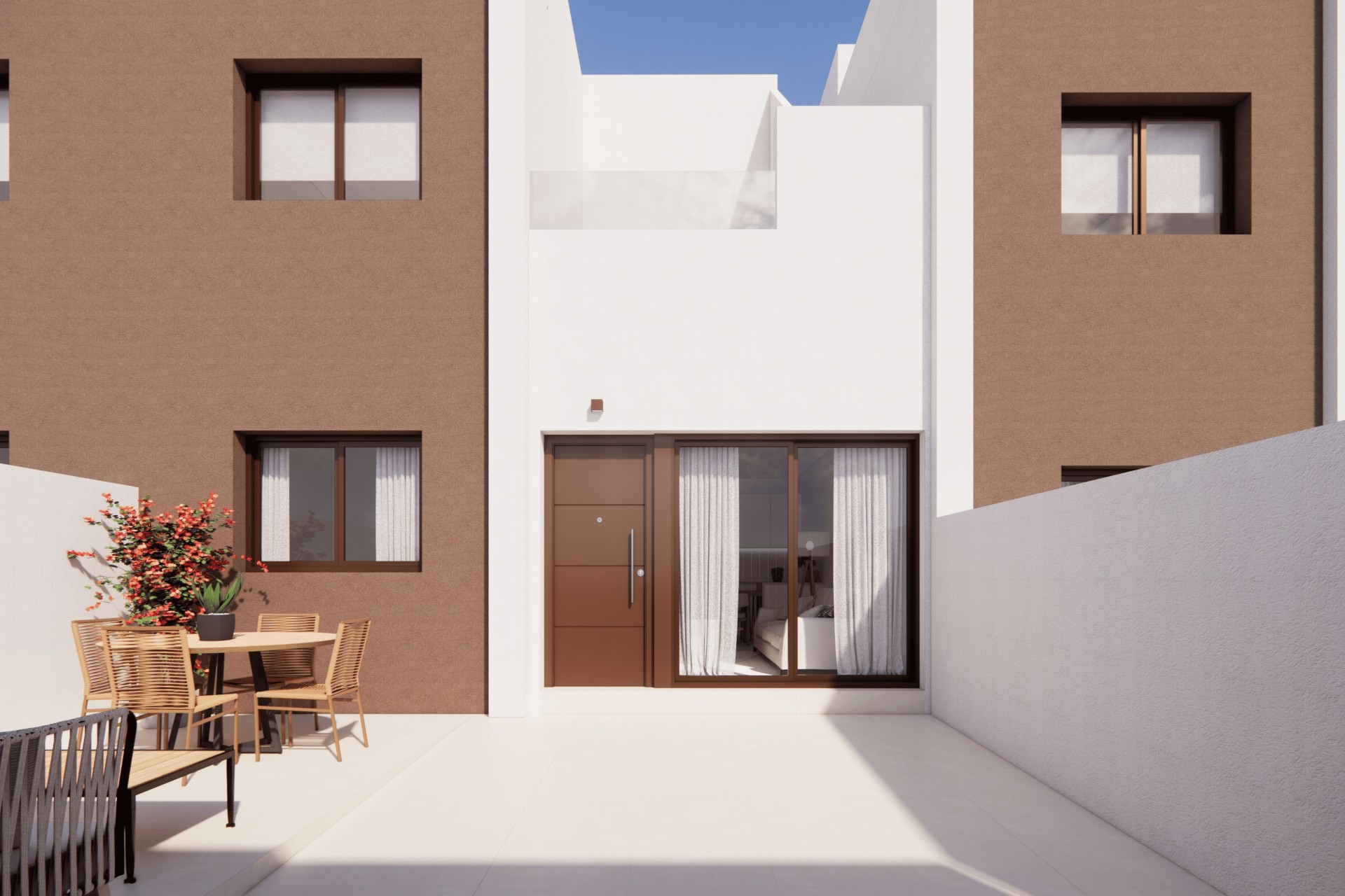 New build - Terraced house -
Pilar de la Horadada