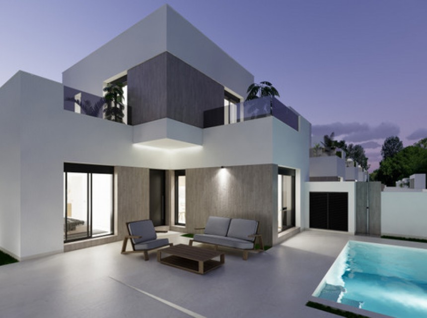 New build - Terraced house -
San Fulgencio