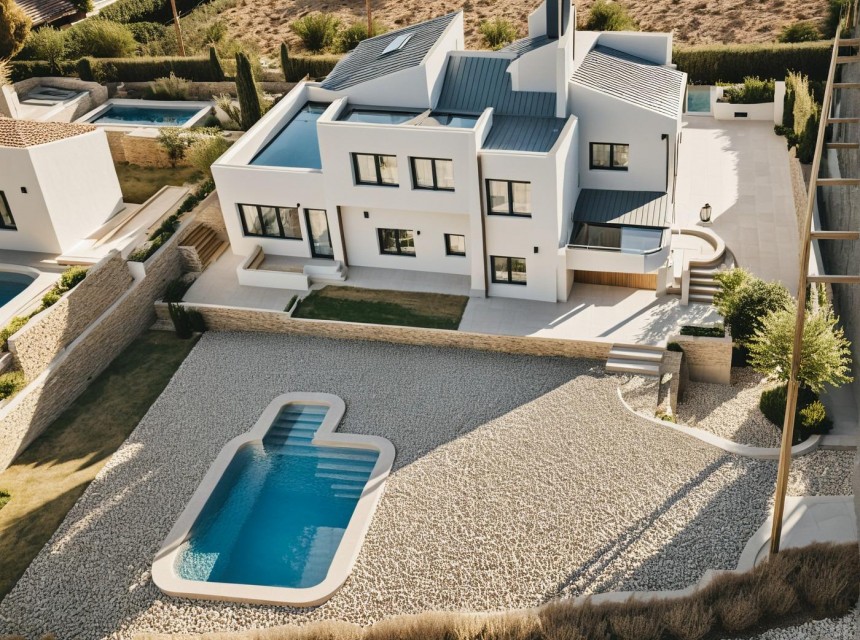 New build - Villa -
Calpe - Cometa-Carrió