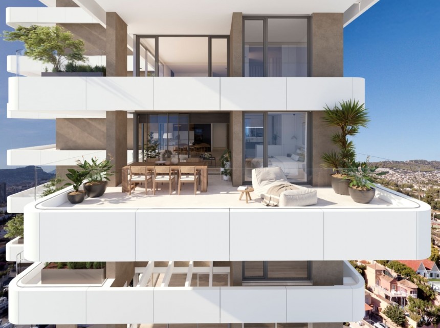 nieuwbouw - Appartement -
Calpe