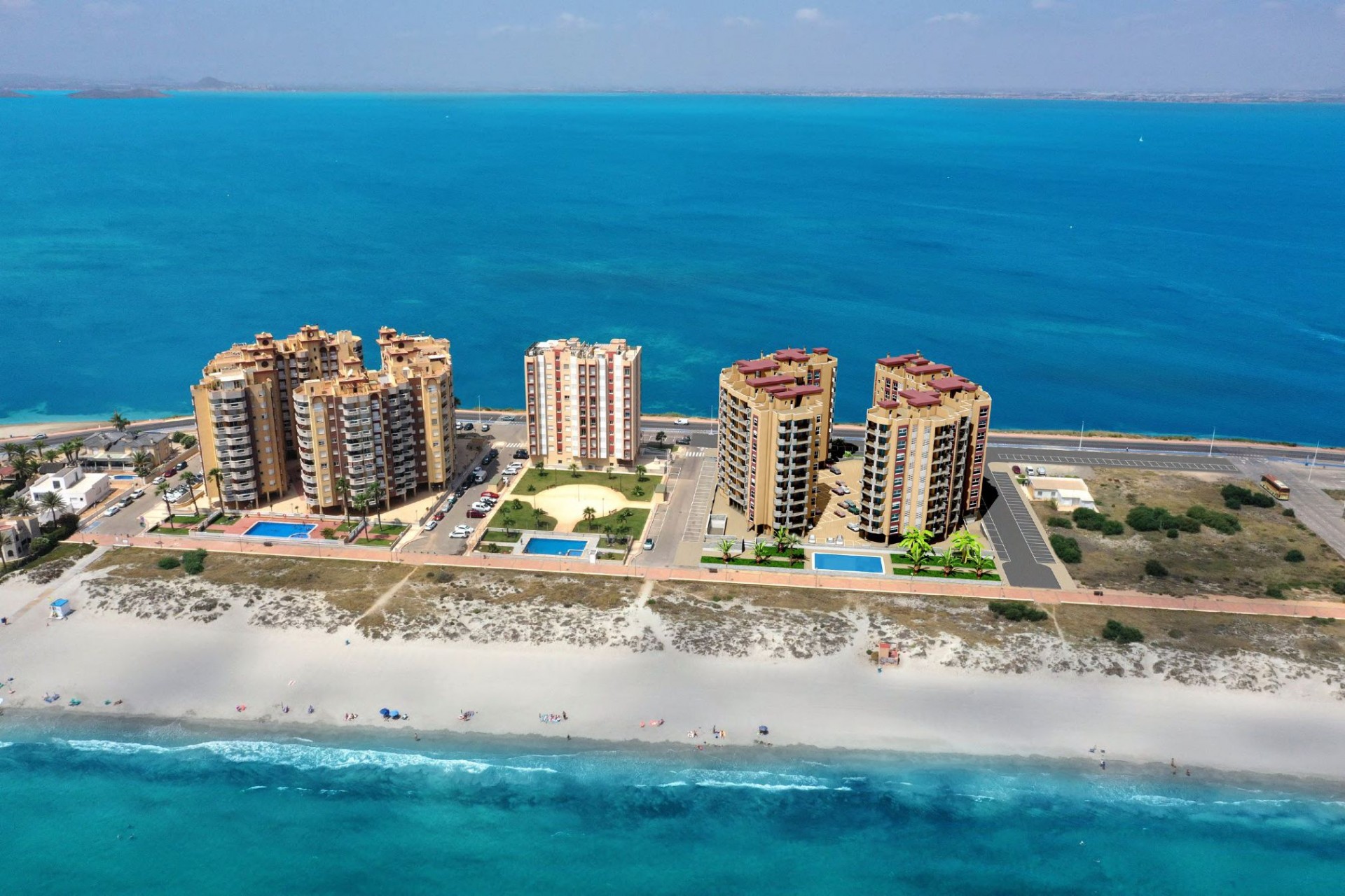 nieuwbouw - Appartement -
La Manga del Mar Menor