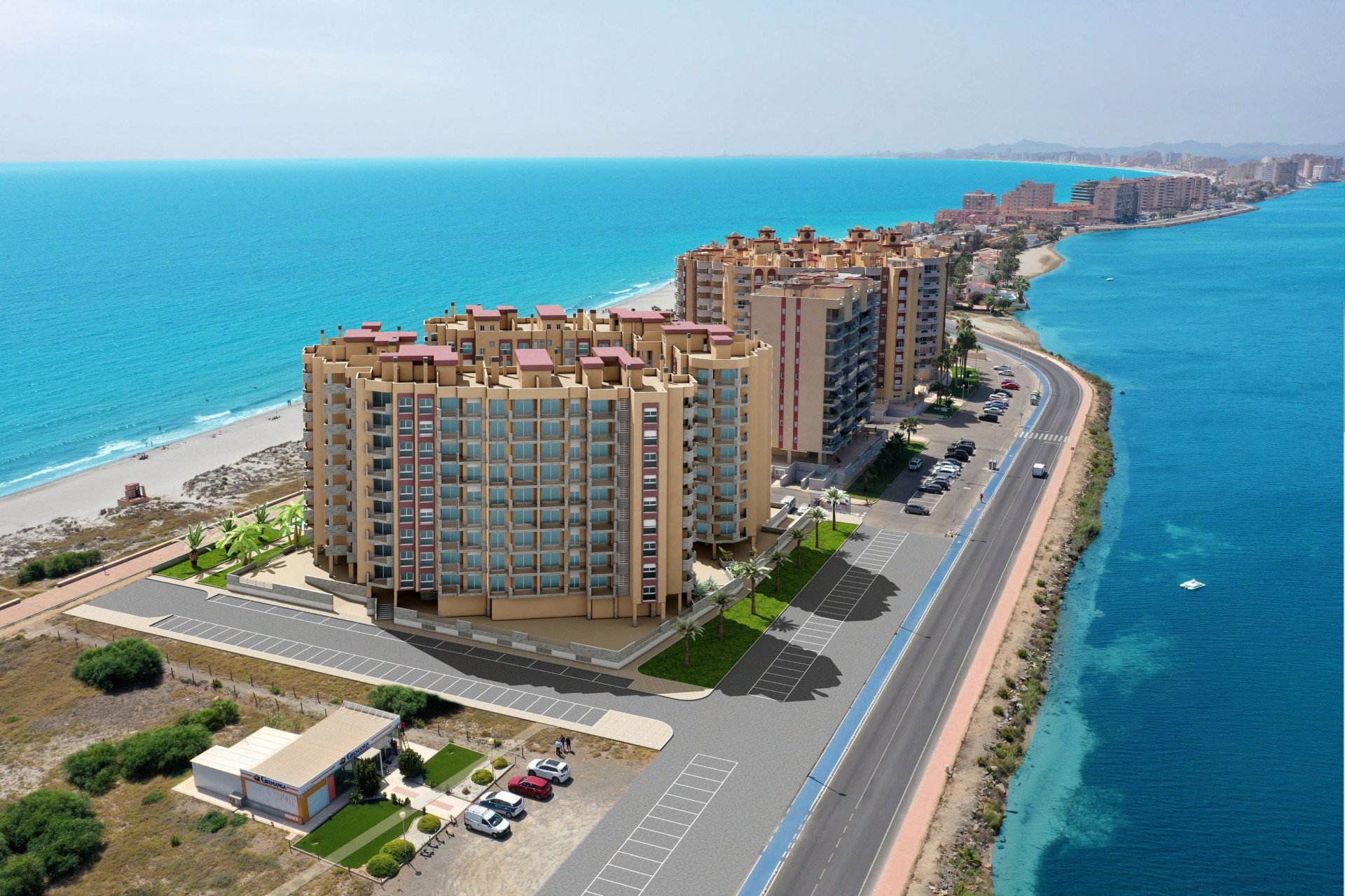 nieuwbouw - Appartement -
La Manga del Mar Menor