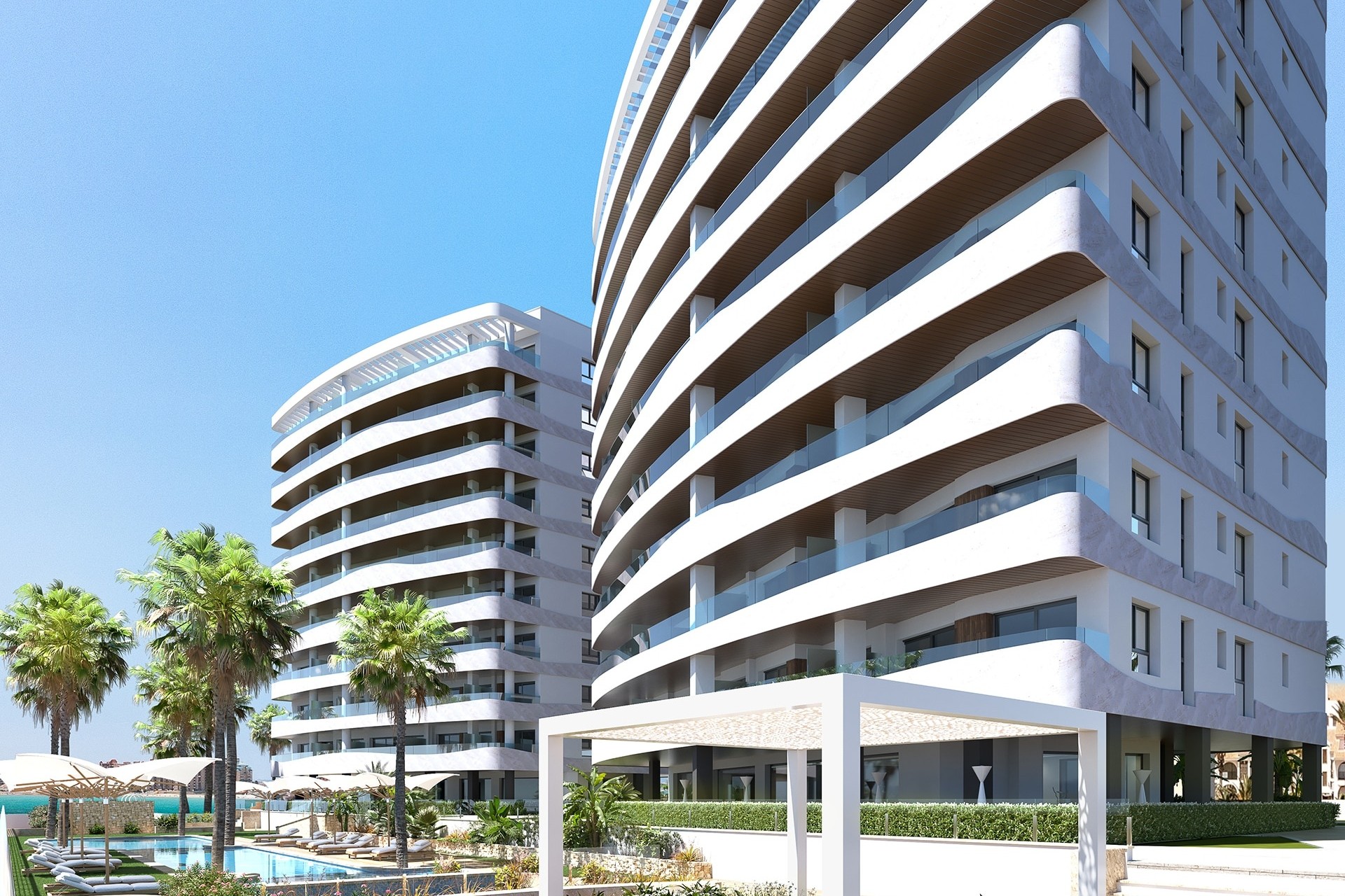 nieuwbouw - Appartement -
La Manga del Mar Menor