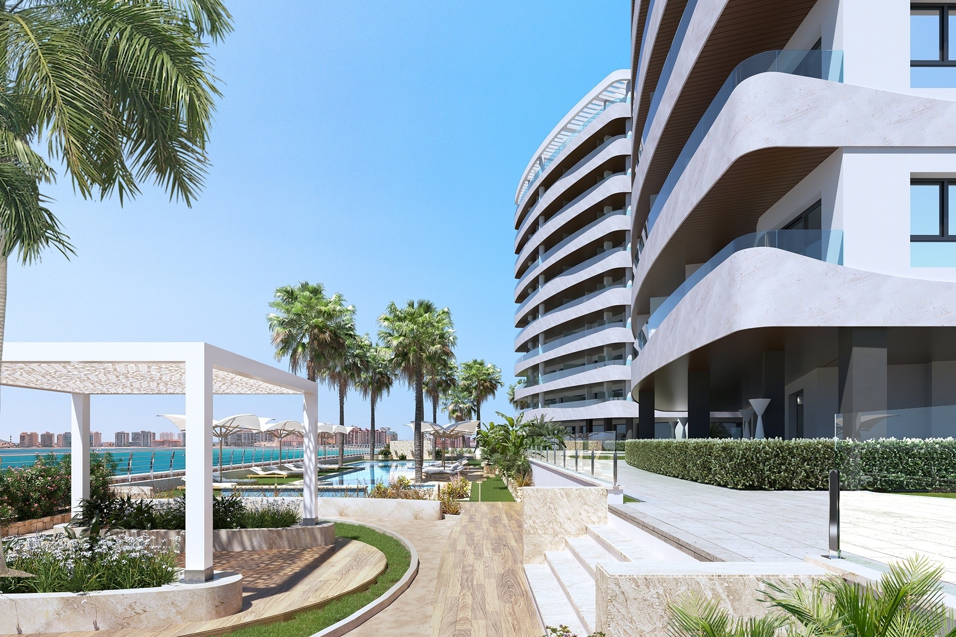 nieuwbouw - Appartement -
La Manga del Mar Menor