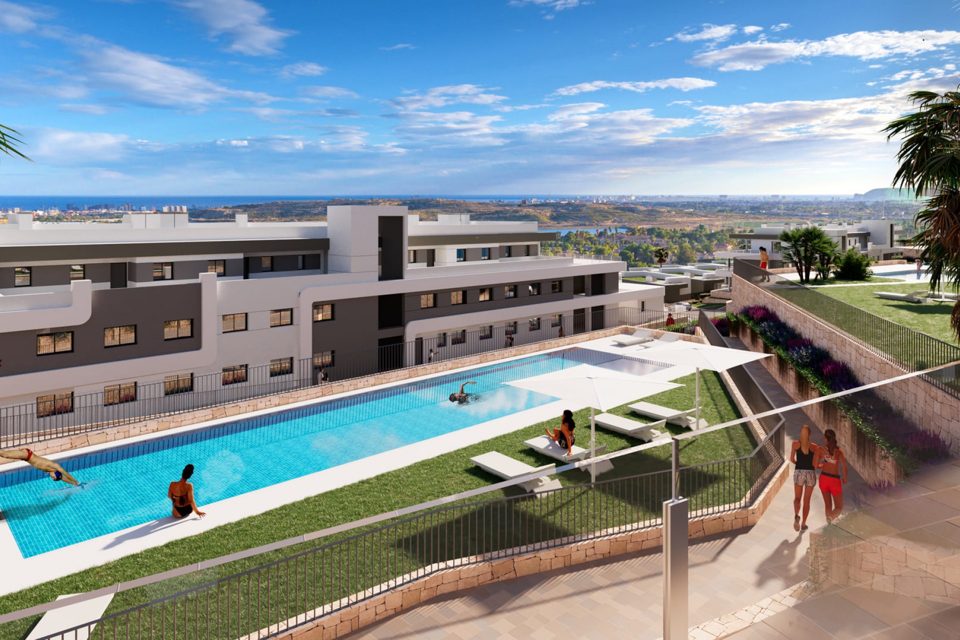 nieuwbouw - Appartement -
Mutxamel