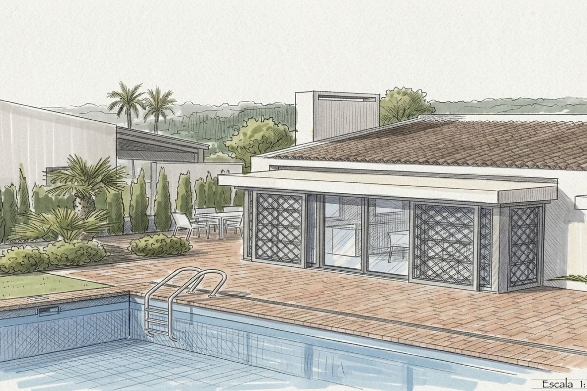 nieuwbouw - Halfvrijstaande villa -
Sucina - Peraleja Golf