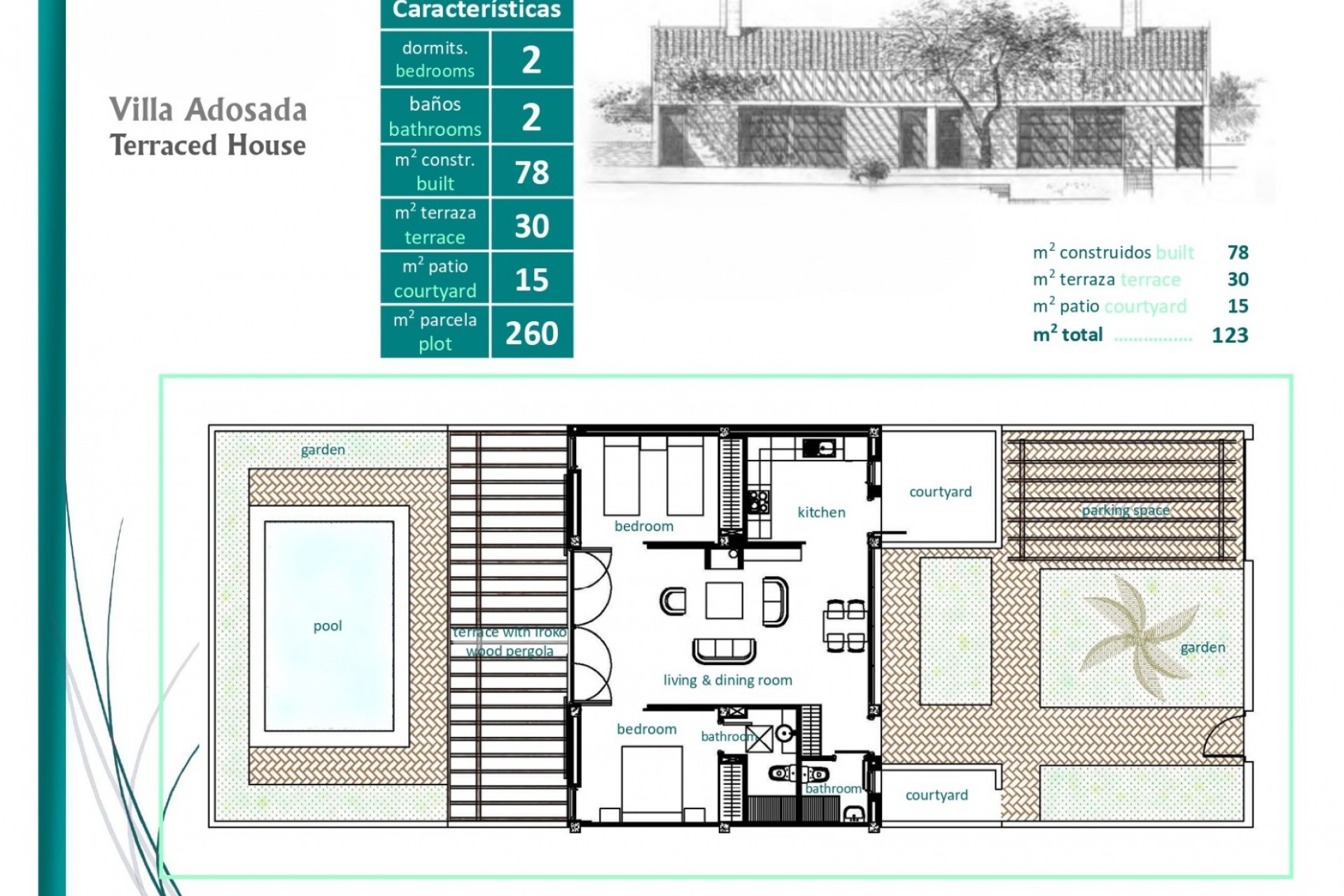 nieuwbouw - Rijtjeshuis -
Sucina - Peraleja Golf