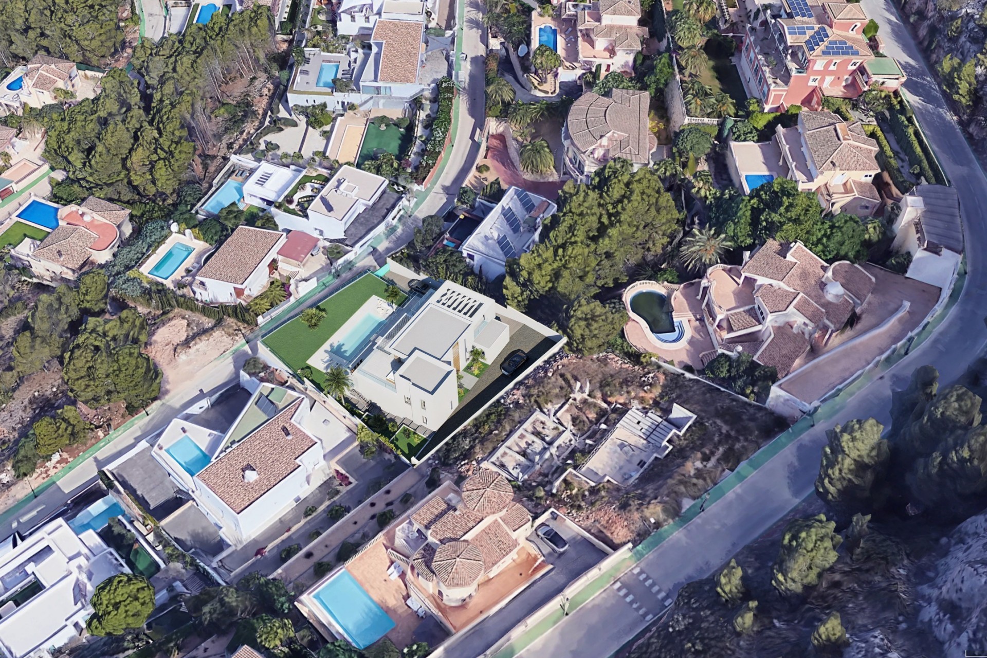 nieuwbouw - Villa -
Altea