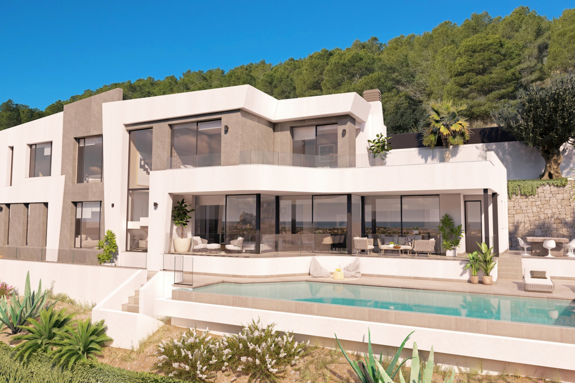 nieuwbouw - Villa -
Calpe