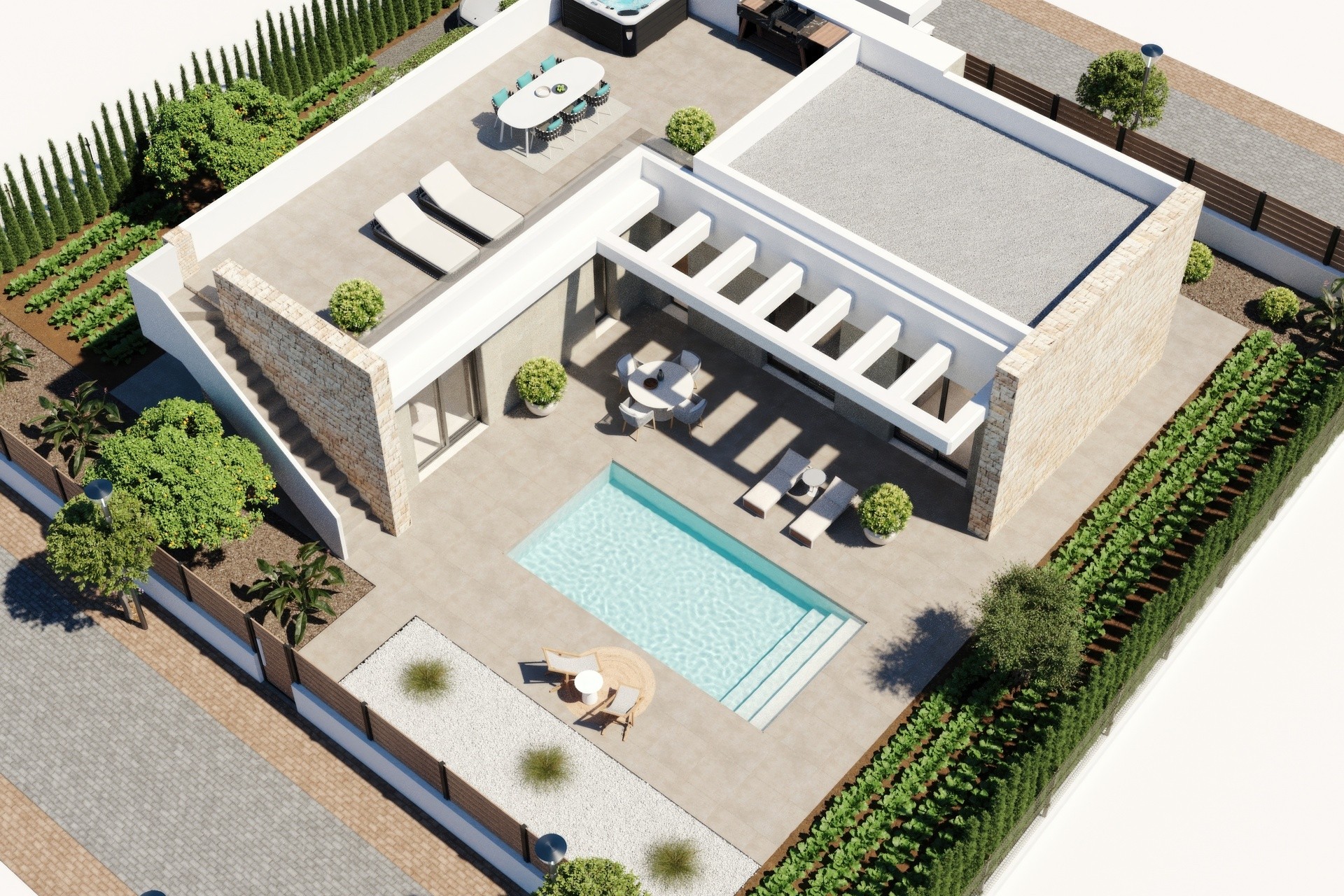 nieuwbouw - Villa -
Hacienda del Alamo Golf