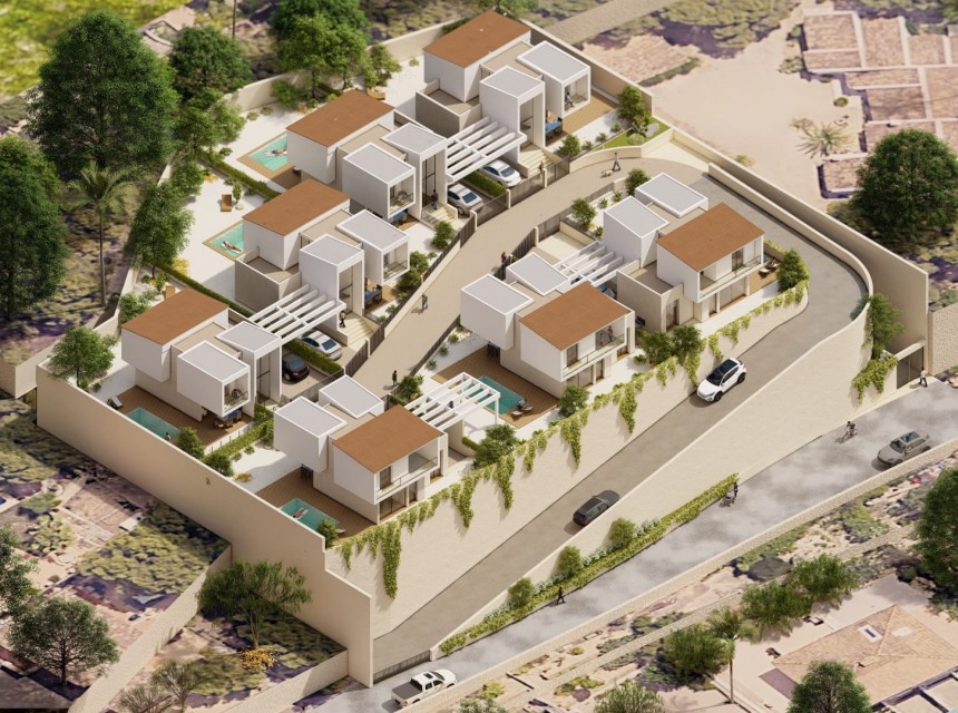 nieuwbouw - Villa -
La Nucia