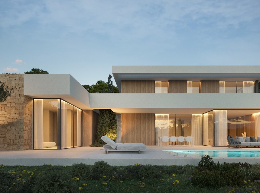 nieuwbouw - Villa -
Moraira - Benimeit