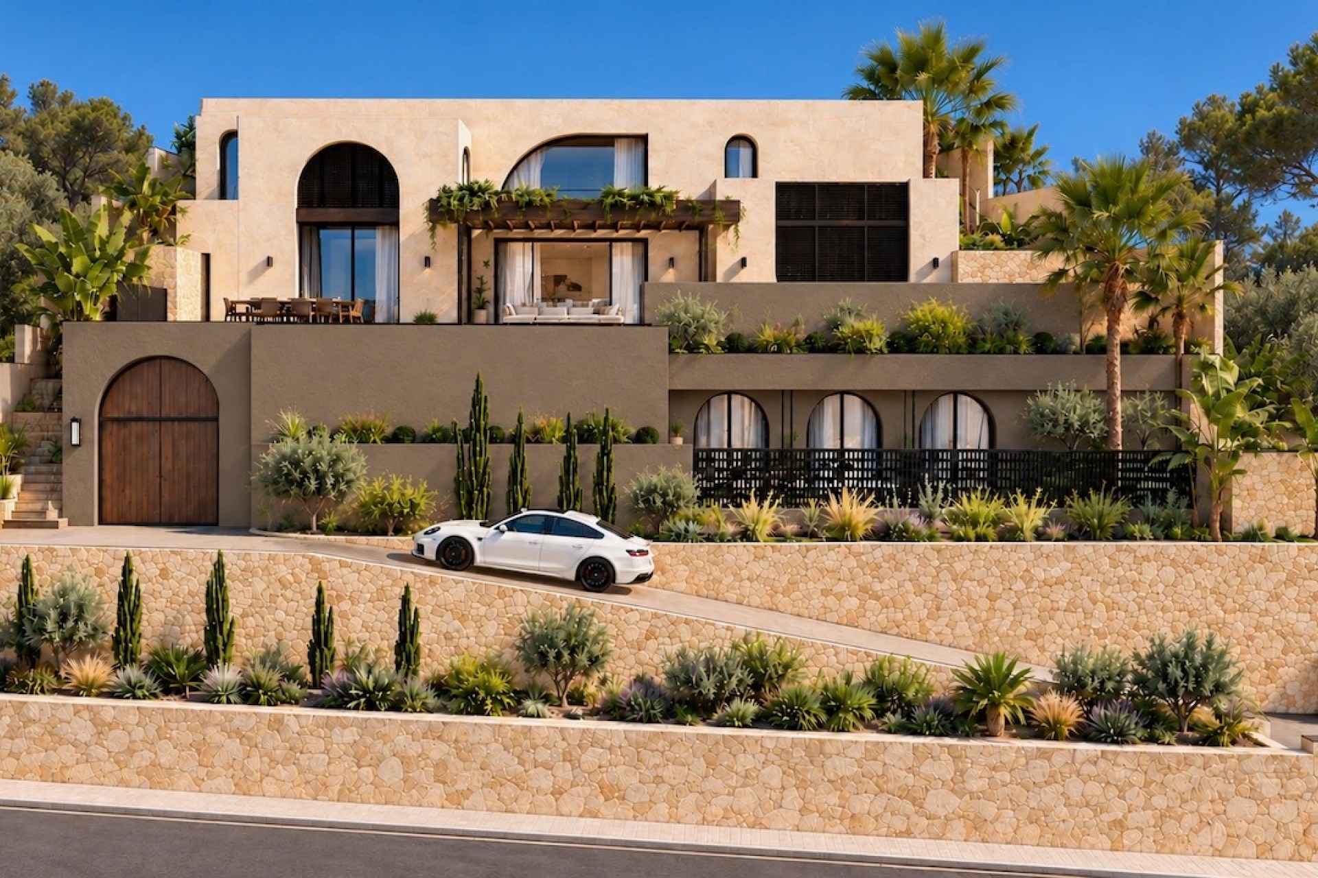 nieuwbouw - Villa -
Moraira - Benimeit