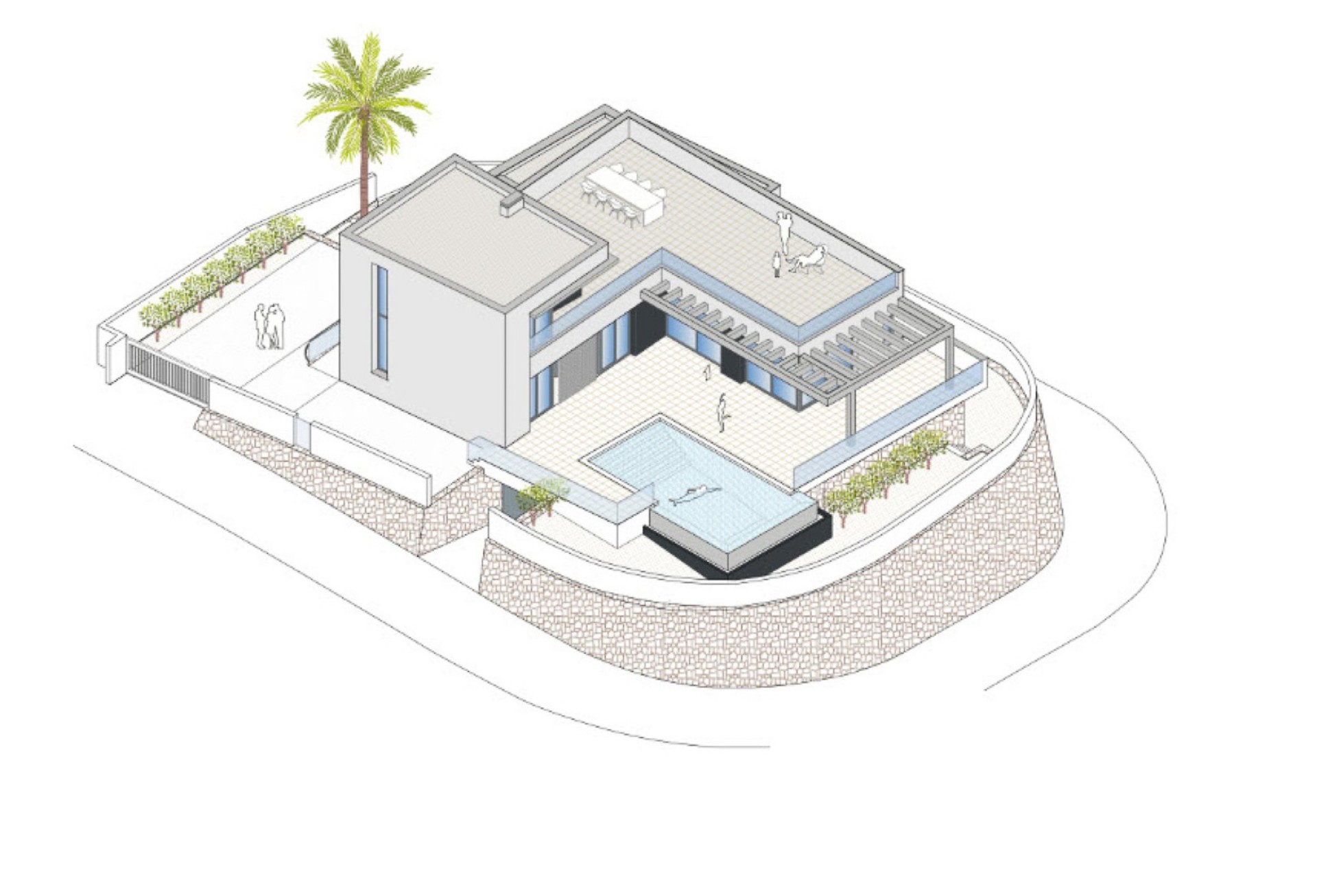 nieuwbouw - Villa -
Moraira